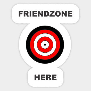 Friendzone Sticker